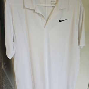 Nike Men's Classic White Polo Shirt